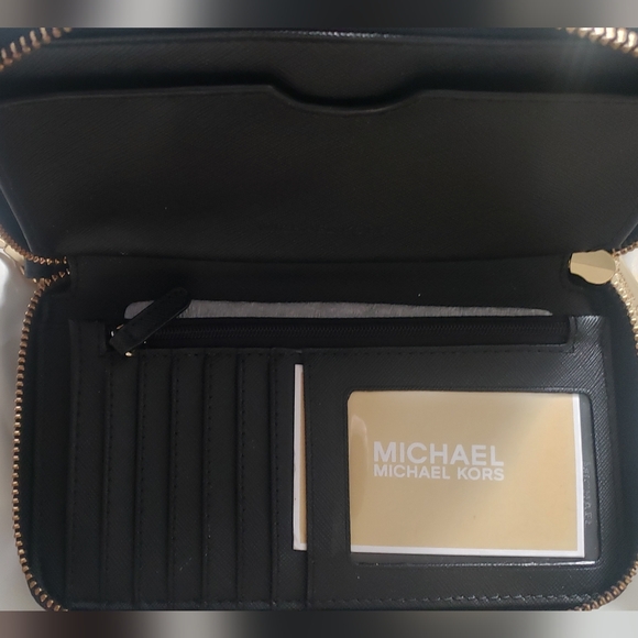💫MICHAEL KORS: Fulton Large Multifunctional Phone Case, Wristlet / Wallet - Picture 5 of 6